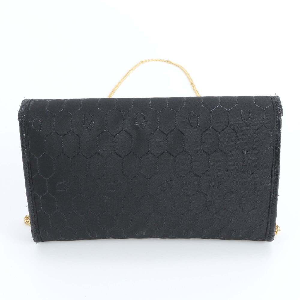 CHRISTIAN DIOR Black Leather Shoulder Bag - Picture 3 of 8